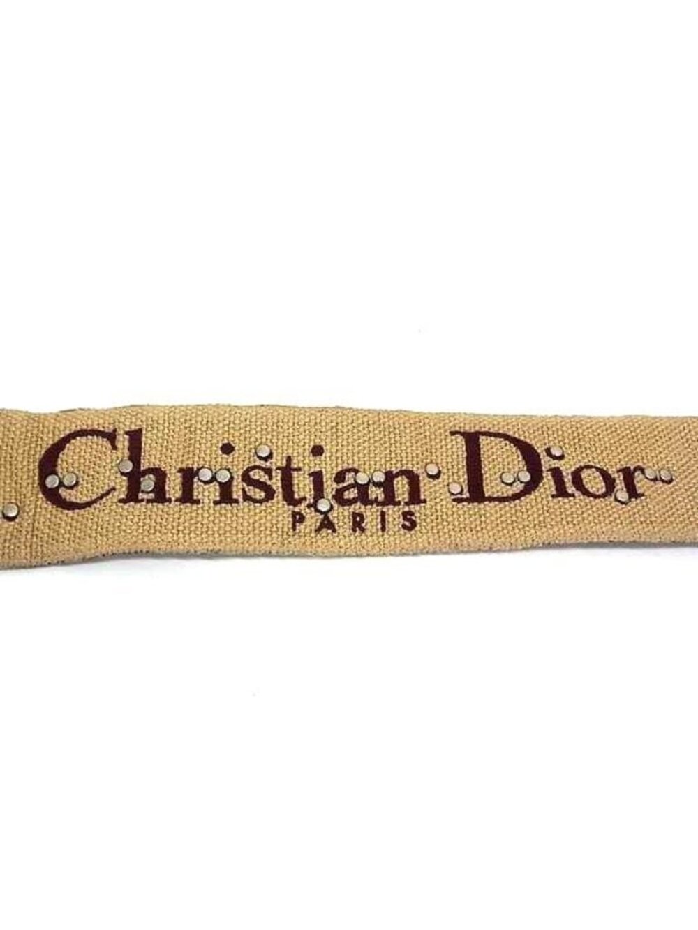 Christian Dior Medallion Trotter Canvas And Leather Shoulder Strap For Bag - Picture 4 of 4